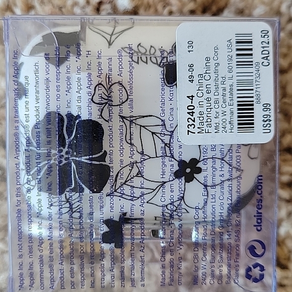 Earbud case compatible with Apple Airpods - Picture 2 of 2